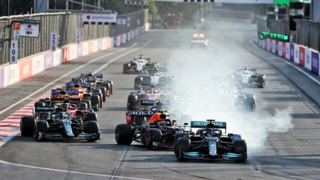 Formula 1 GP Baku gara