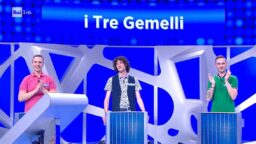 Reazione a catena tre gemelli rai 1