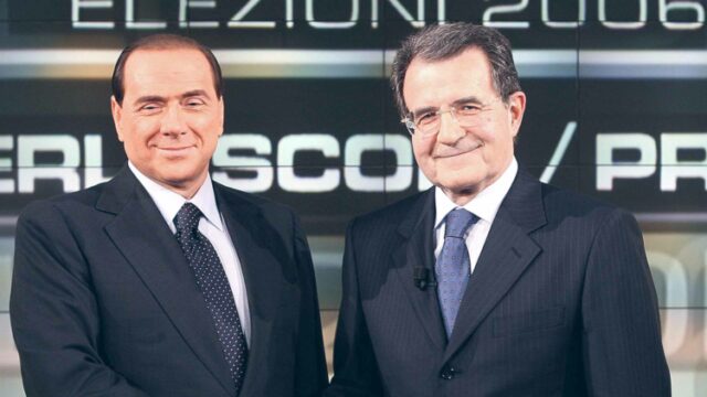 Confronti politici Rai 1 Berlusconi Prodi