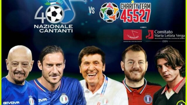 La Partita del cuore Rai 2 squadre