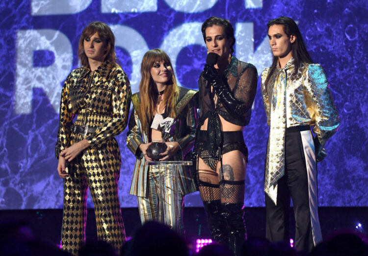 MTV EMA 2022 Maneskin