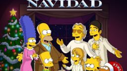 The Simpsons meet the Bocellis in Feliz Navidad