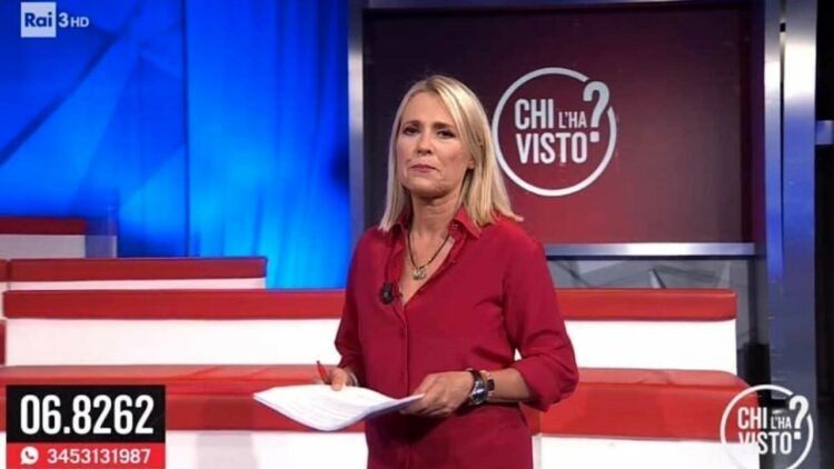 Chi lha visto 1° febbraio Federica Sciarelli