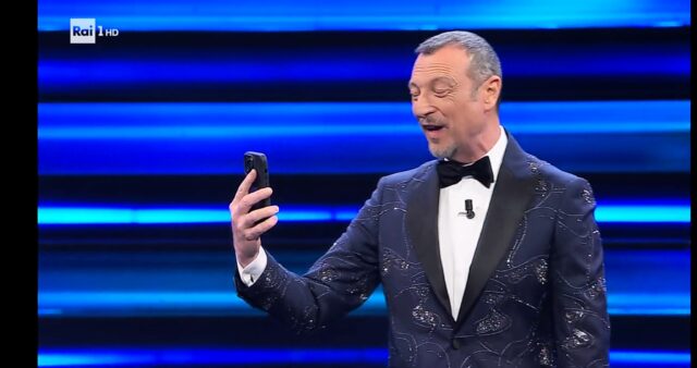 Sanremo 2023 terza serata Amadeus