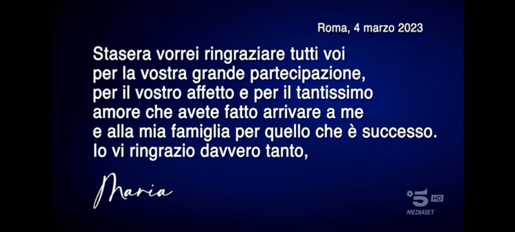 Cè posta per te 4 marzo Maria De Filippi Maurizio Costanzo