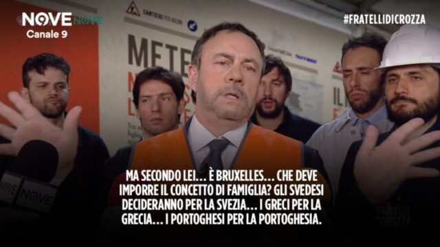 Irmãos Crozza 24 de março Matteo Salvini
