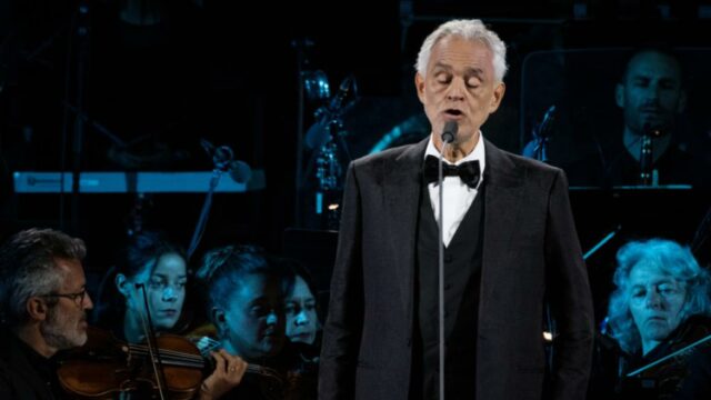 Andrea Bocelli Lourdes tenore