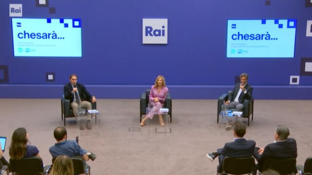 Chesarà conferenza stampa Serena Bortone
