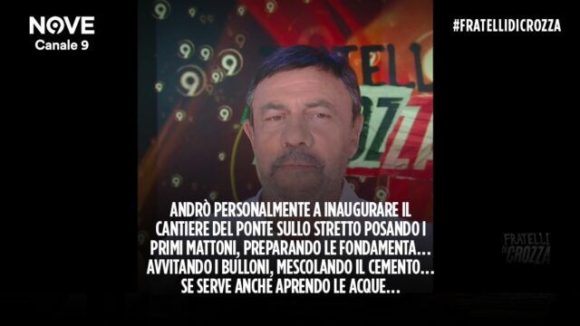 Fratelli di Crozza 29 settembre Matteo Salvini