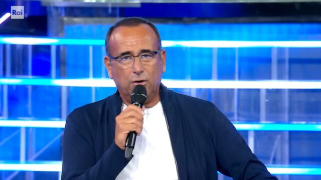 Tale e Quale Show 2023 conferenza stampa Carlo Conti