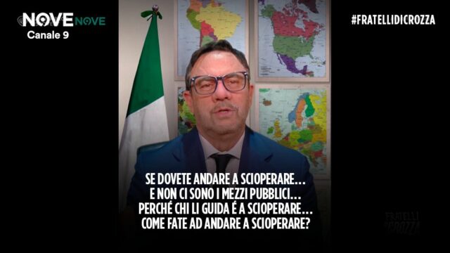 Fratelli di Crozza 17 novembre Matteo Salvini