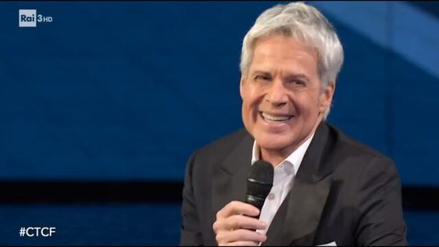 Che tempo che fa 10 dicembre Claudio Baglioni