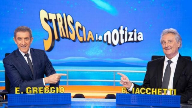 Striscia la Notizia 2023 Ezio Greggio Enzo Iacchetti