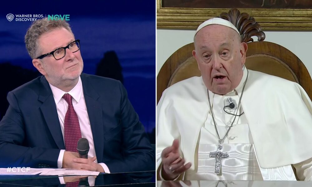 Che tempo che fa 14 gennaio Papa Francesco dichiarazioni