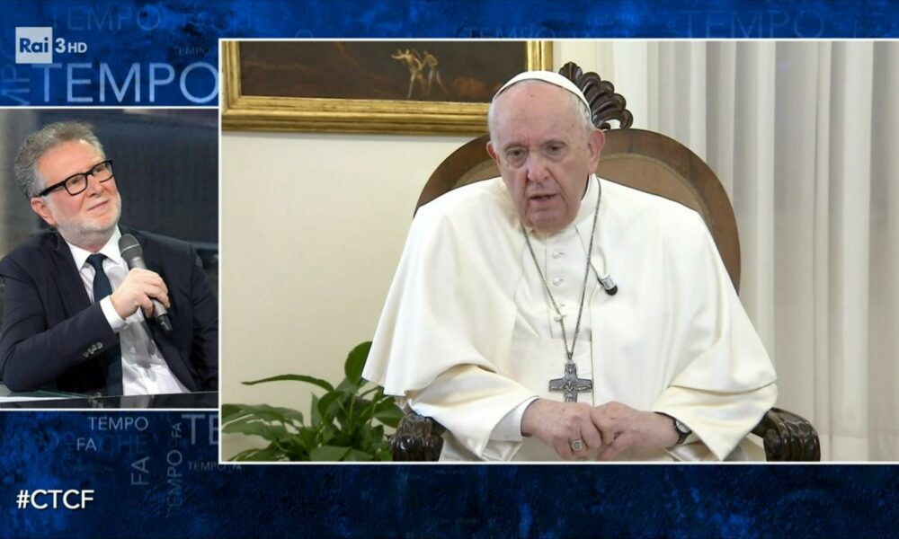 Che tempo che fa Papa Francesco ascolti