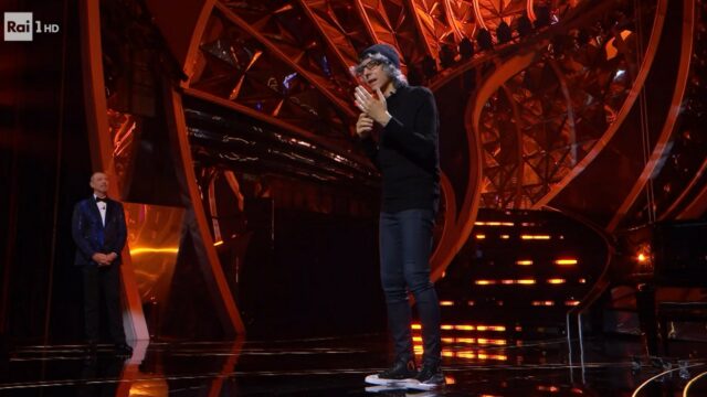 Sanremo 2024 Giovanni Allevi monologo