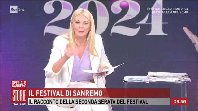 Sanremo 2024 ascolti daytime