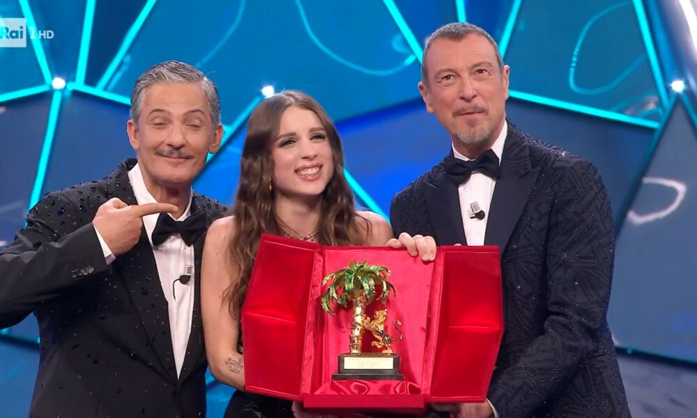 Sanremo 2024 finale 10 febbraio Angelina Mango vince