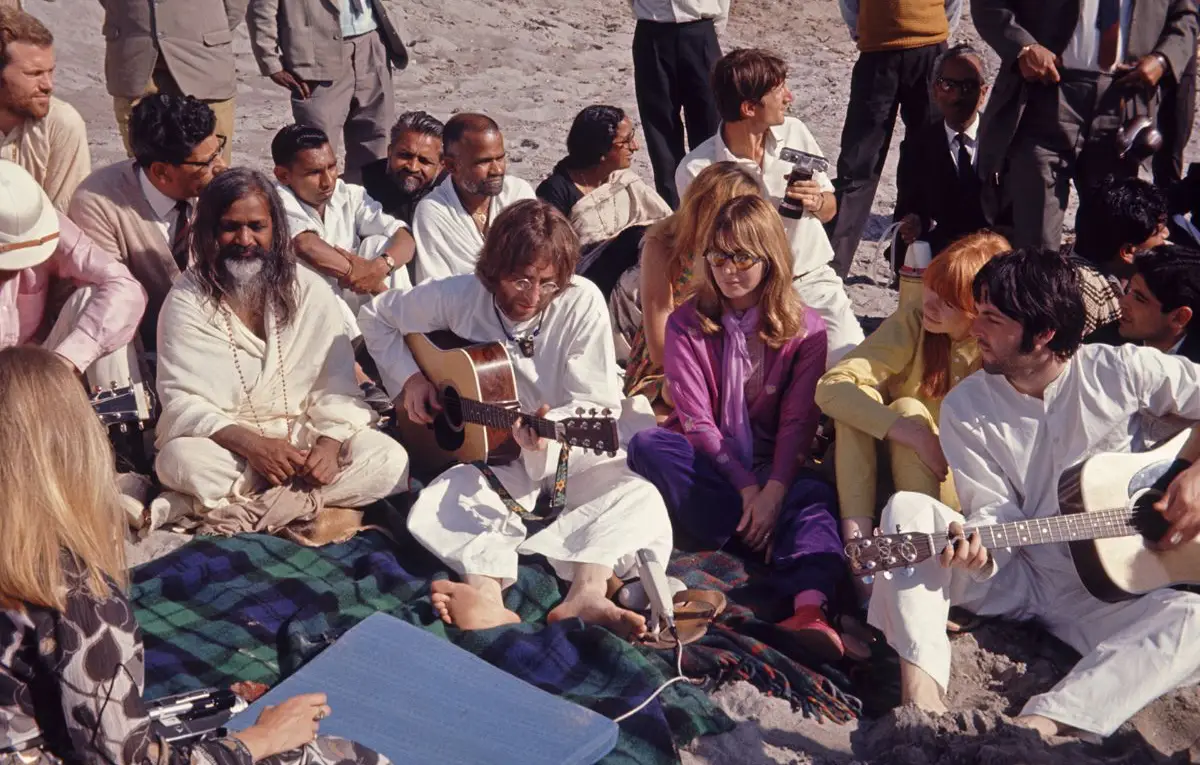The Beatles and India film finale