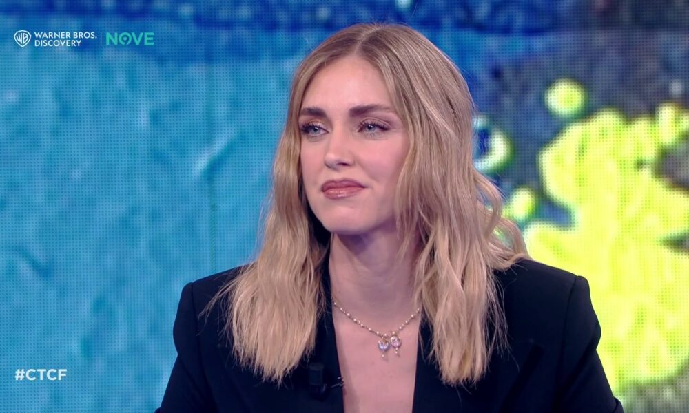 Che tempo che fa Chiara Ferragni