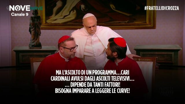 Fratelli di Crozza 8 marzo Papa Francesco