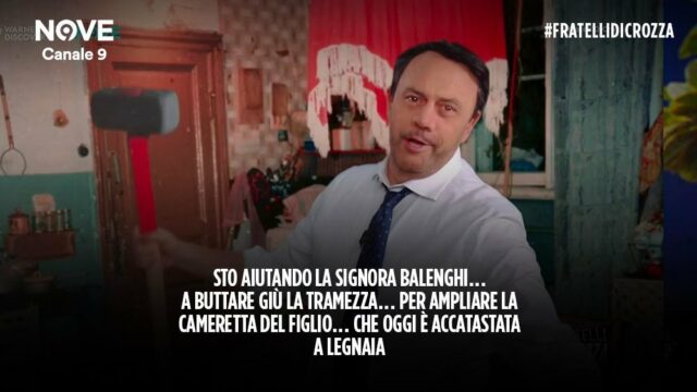Fratelli di Crozza 12 aprile Matteo Salvini