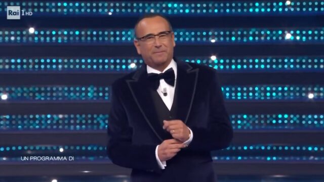 Sanremo 2025 ascolti tv seconda serata