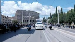 Funerali Papa Francesco feretro