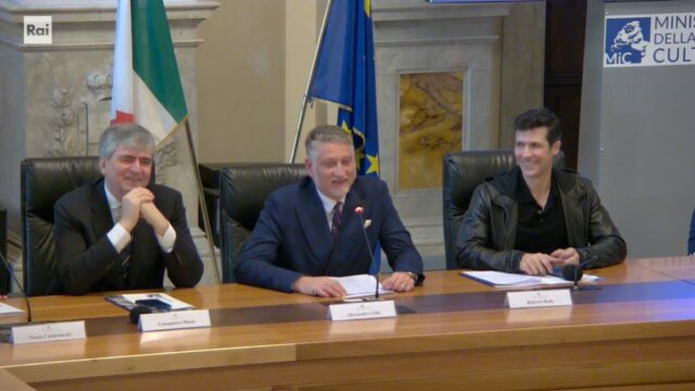 Viva la Danza 2025 conferenza stampa Ministro della Cultura Giuli