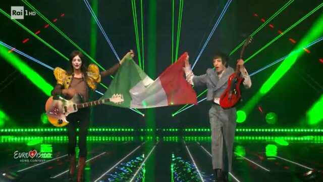 Eurovision Song Contest 2025 finale Lucio Corsi