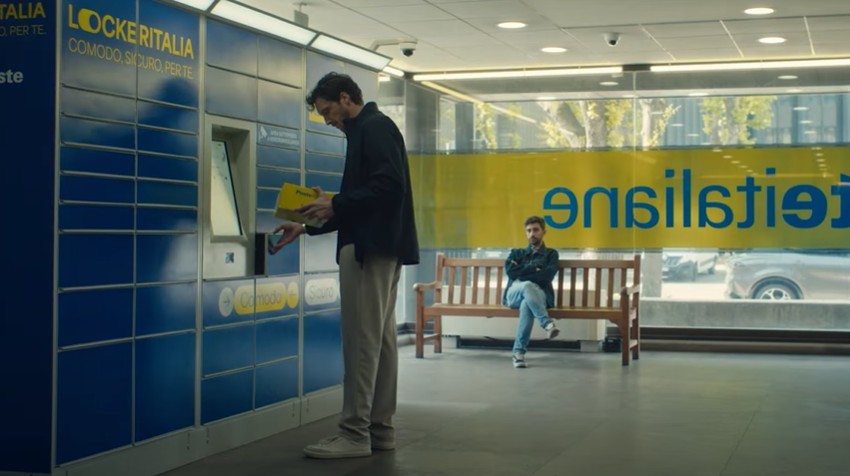 Pubblicità Poste Italiane Caro amico ti scrivo