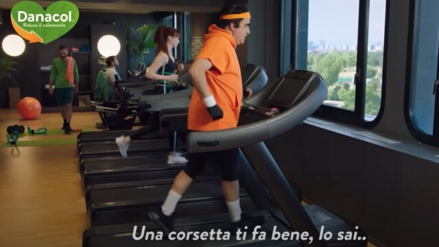Pubblicità Danacol Elio