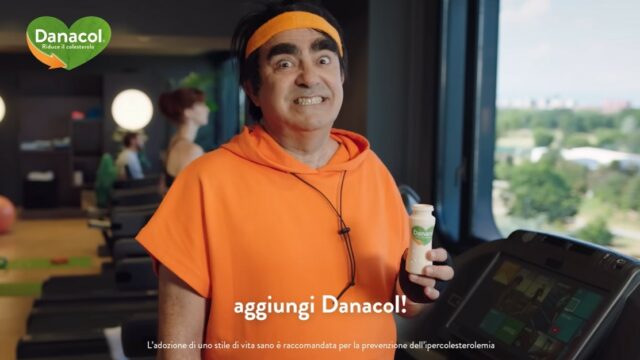 Pubblicità Danacol Elio descrizione