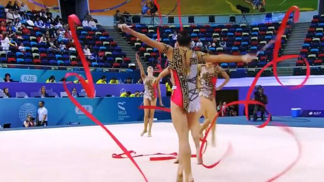 Finale World Cup ginnastica ritmica La7