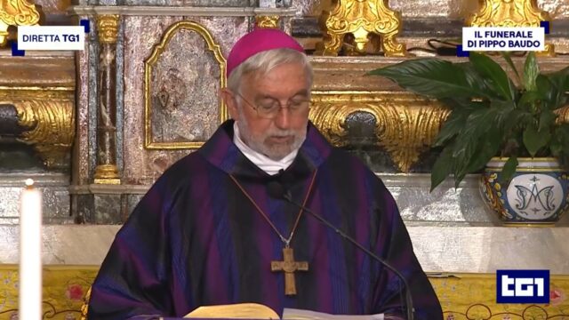 Funerali Pippo Baudo Calogero Peri
