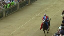 Palio di Siena 2025 corsa 16 agosto La7