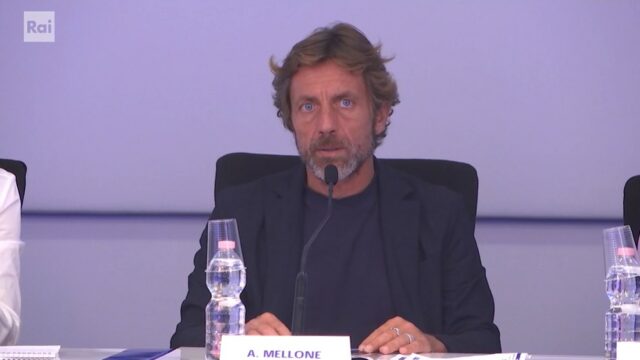 Conferenza stampa Ciao Maschio Linea Verde I Fatti Vostri Direttore Mellone