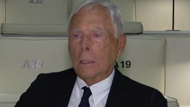 Giorgio Armani morte