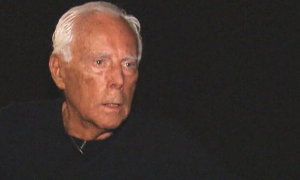Giorgio Armani morte cause