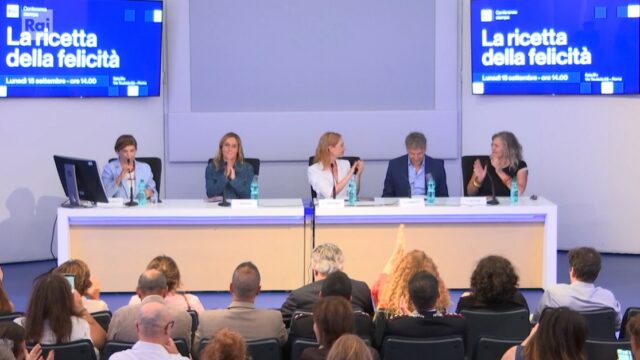 La Ricetta della Felicità conferenza stampa cast