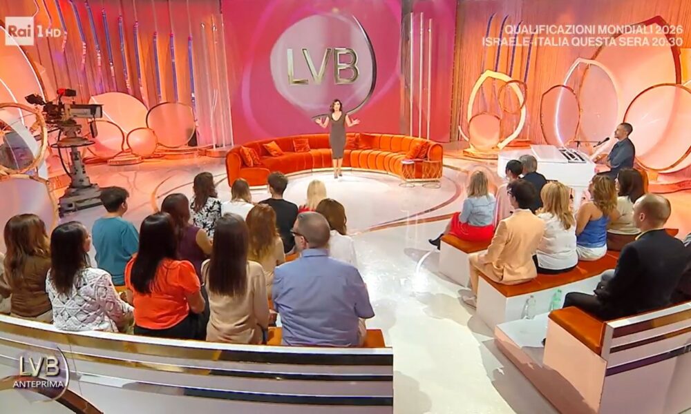 La Volta Buona 2025-2026 prima puntata studio