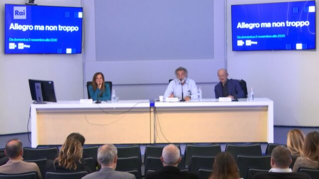 Allegro ma non troppo diretta conferenza stampa Luca Barbareschi