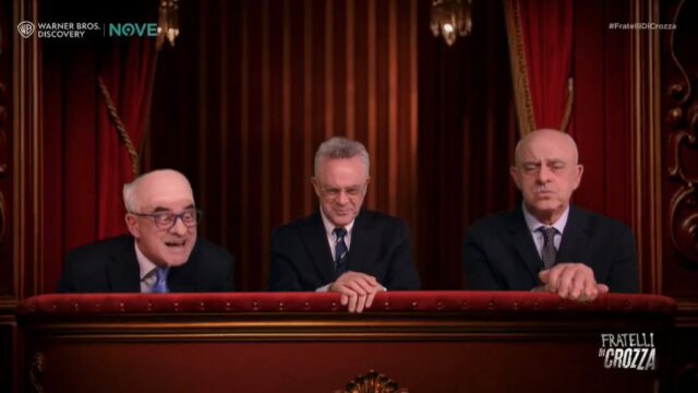 Fratelli di Crozza 2025 diretta prima puntata Mieli Mentana Sechi