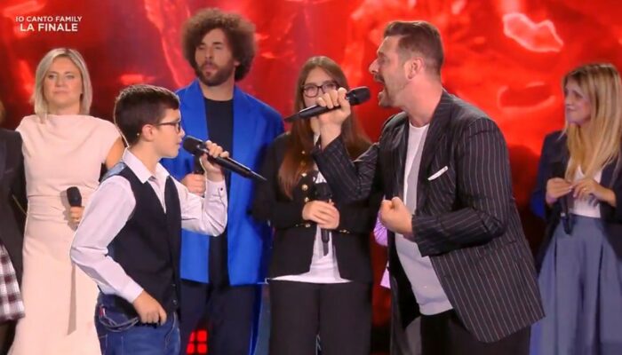 Io Canto Family Matteo Verga papà Mario classifica