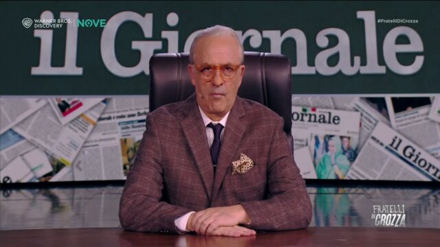 Fratelli di Crozza diretta 7 novembre imitazioni