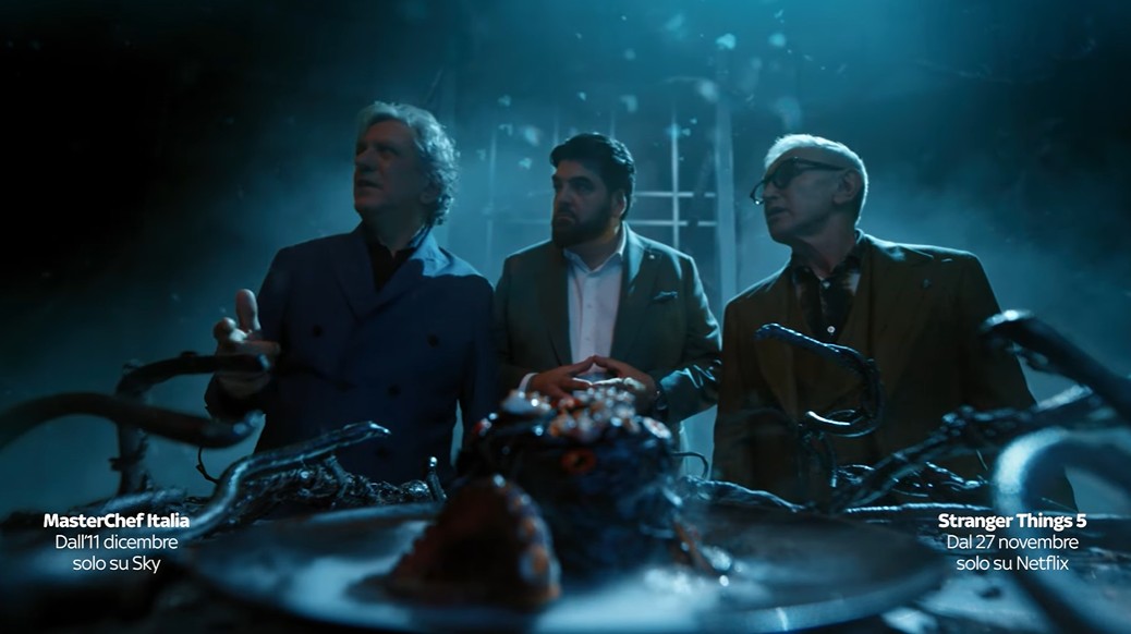 Pubblicità Sky Netflix descrizione