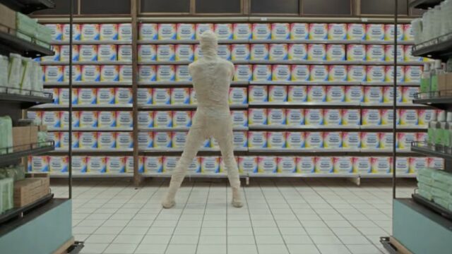 Pubblicità Rotoloni Regina mummia curiosità Pubblicità Rotoloni Regina mummia curiosità