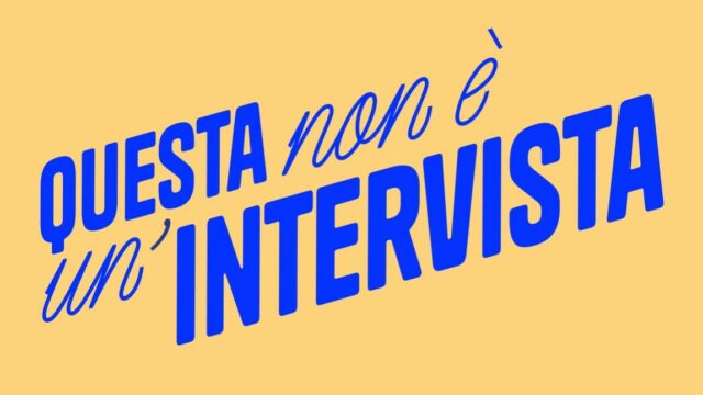 Questa non è un'intervista Aurora Ramazzotti Questa non è un'intervista Aurora Ramazzotti