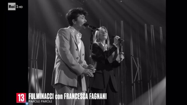 Francesca Fagnani serata Cover Francesca Fagnani serata Cover