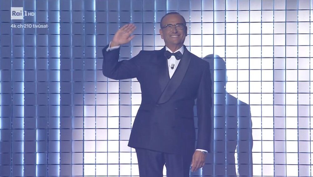 Sanremo 2026 ascolti prima serata